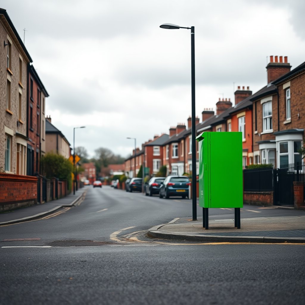 Bright green parcel lockers leave Coventry residents puzzled
